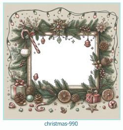 Christmas photo frame 991