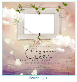 flower Photo frame 1564