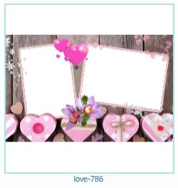 love Photo frame 786